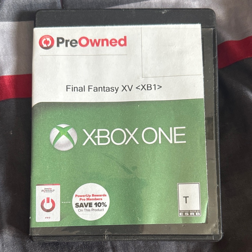 Final Fantasy XV Game - Green Cover